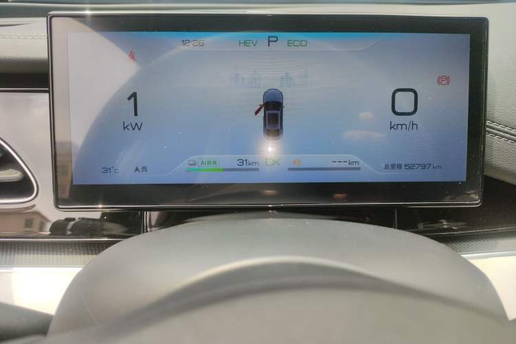 Used BYD Seal 06 New Energy 2024 DM-i 80KM Prestige Model Instrument Cluster