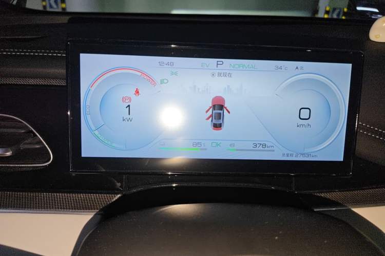 Used BYD Seal 06 New Energy 2024 DM-i 120KM Prestige Model Instrument Cluster