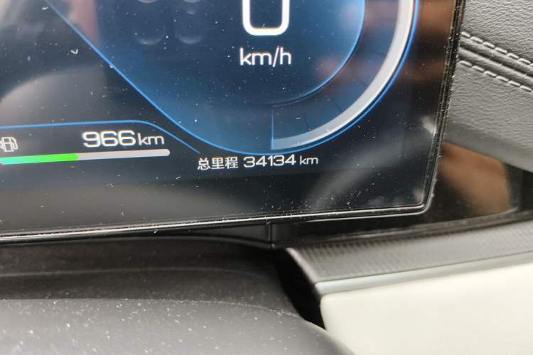 Used BYD Seal 06 New Energy 2024 DM-i 80KM Prestige Model Odometer Close Up
