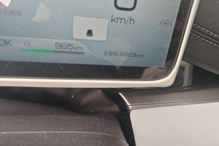 Used BYD Seal 06 New Energy 2024 DM-i 120KM Flagship Model Odometer Close Up