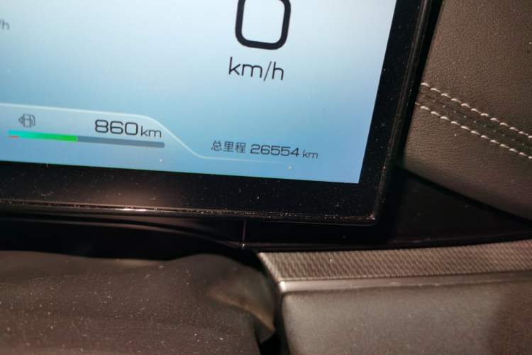 Used BYD Seal 06 New Energy 2024 DM-i 80KM Prestige Model Odometer Close Up