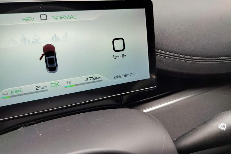 Used BYD Seal 06 New Energy 2024 DM-i 120KM Prestige Model Odometer Close Up