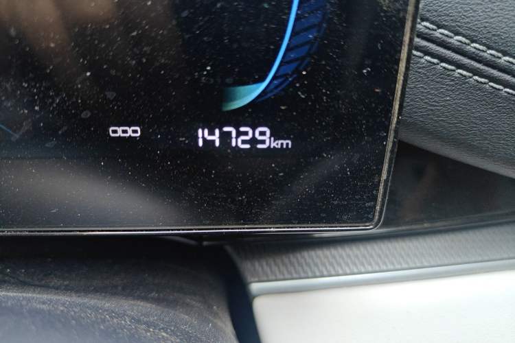 Used BYD Seal 06 New Energy 2024 DM-i 80KM Luxury Model Odometer Close Up