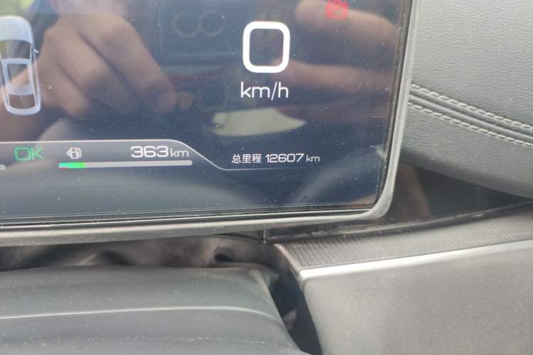 Used BYD Seal 06 New Energy 2024 DM-i 120KM Prestige Model Odometer Close Up