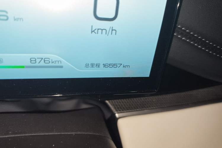 Used BYD Seal 06 New Energy 2024 DM-i 120KM Prestige Model Odometer Close Up