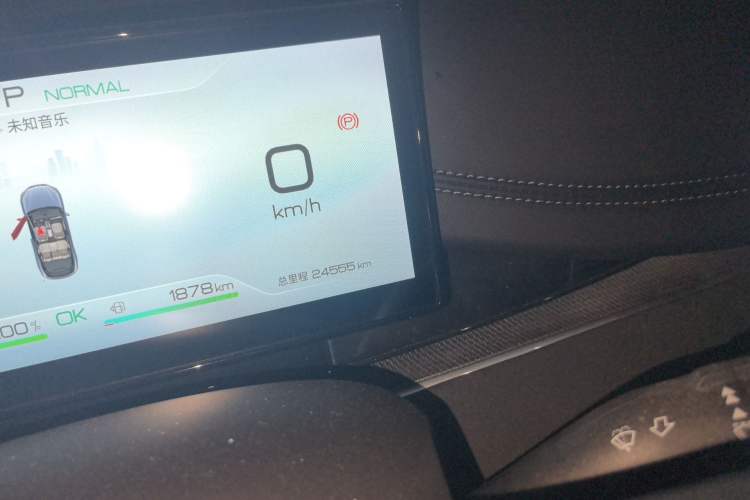 Used BYD Seal 06 New Energy 2024 DM-i 120KM Prestige Model Odometer Close Up