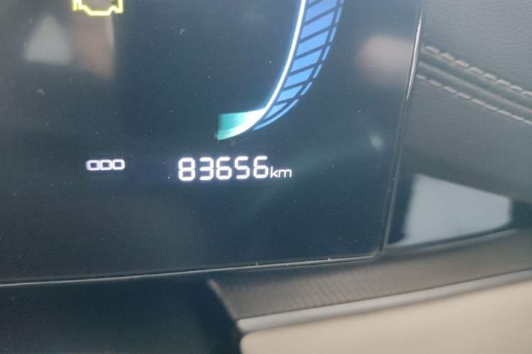 Used BYD Seal 06 New Energy 2024 DM-i 80KM Luxury Model Odometer Close Up