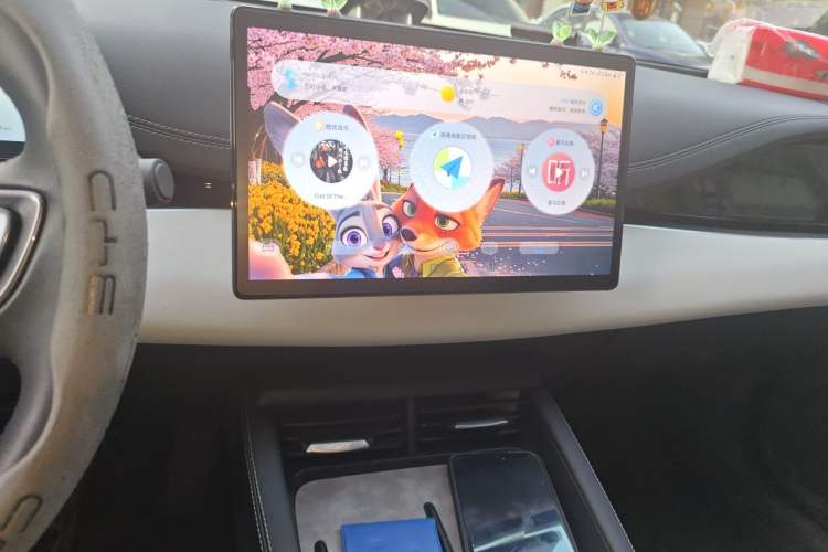Used BYD Seal 06 New Energy 2024 DM-i 120KM Prestige Model Audio And AC Panel