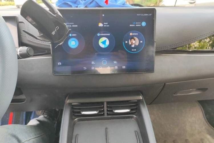 Used BYD Seal 06 New Energy 2024 DM-i 120KM Prestige Model Audio And AC Panel