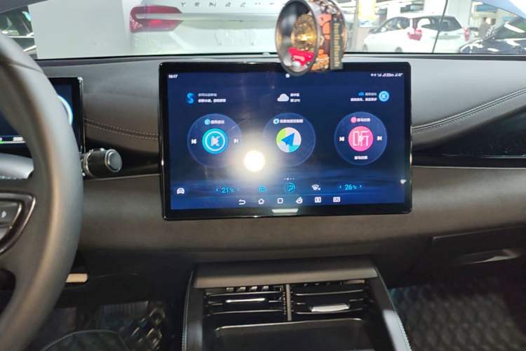 Used BYD Seal 06 New Energy 2024 DM-i 120KM Prestige Model Audio And AC Panel