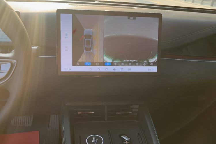 Used BYD Seal 06 New Energy 2024 DM-i 80KM Prestige Model Audio And AC Panel
