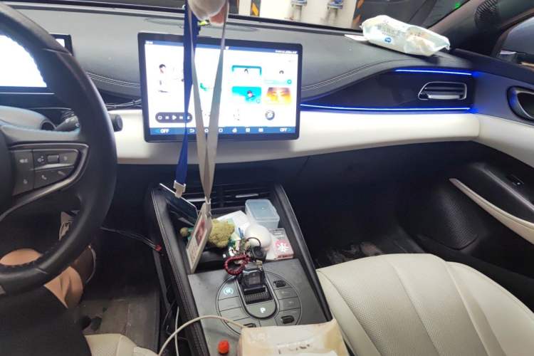 Used BYD Seal 06 New Energy 2024 DM-i 80KM Prestige Model Audio And AC Panel