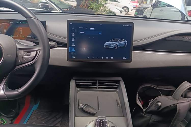 Used BYD Seal 06 New Energy 2024 DM-i 80KM Prestige Model Audio And AC Panel