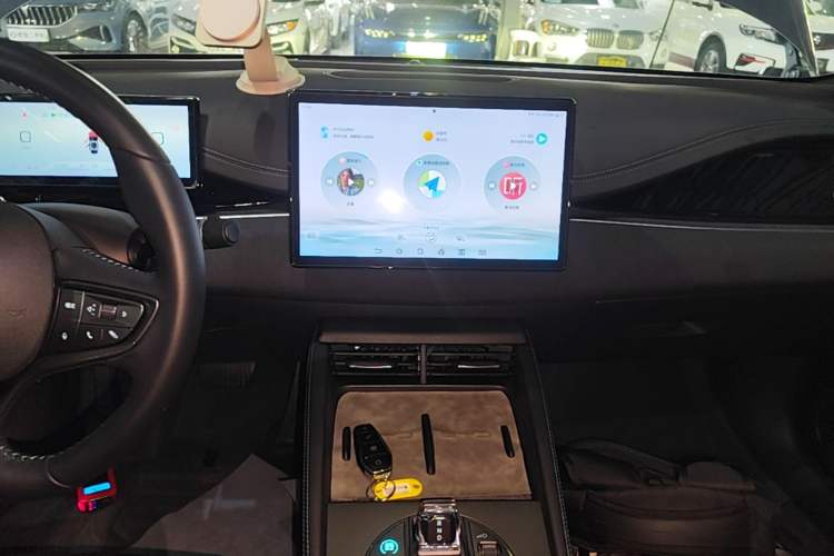 Used BYD Seal 06 New Energy 2024 DM-i 120KM Prestige Model Audio And AC Panel
