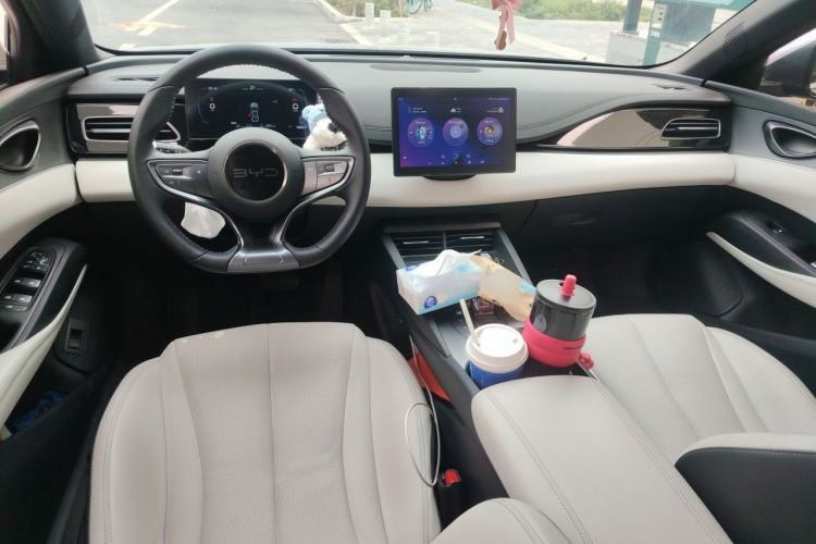 Used BYD Seal 06 New Energy 2024 DM-i 80KM Luxury Model Center Console