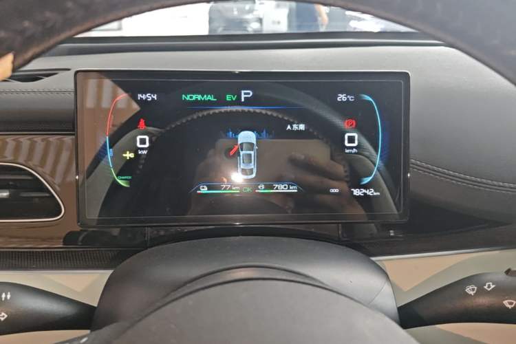 Used BYD Seal 06 New Energy 2024 DM-i 80KM Luxury Model Instrument Cluster