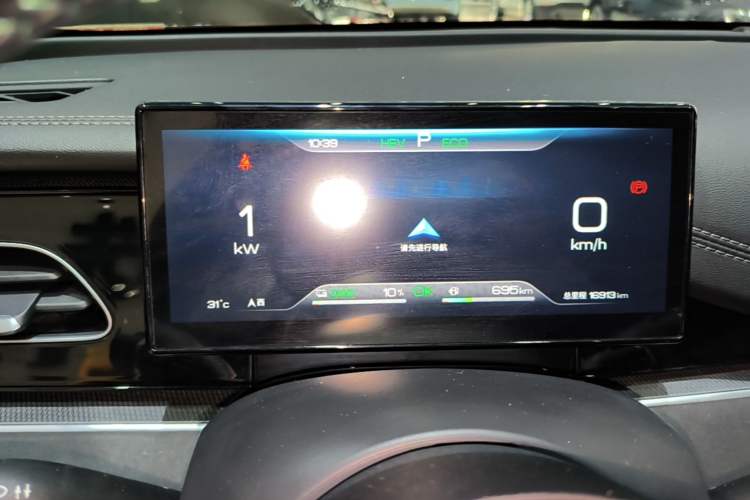 Used BYD Seal 06 New Energy 2024 DM-i 80KM Prestige Model Instrument Cluster