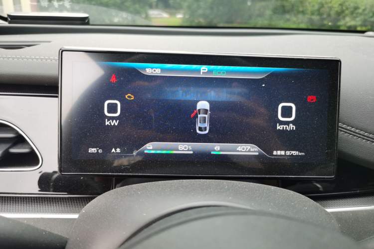 Used BYD Seal 06 New Energy 2024 DM-i 80KM Prestige Model Instrument Cluster