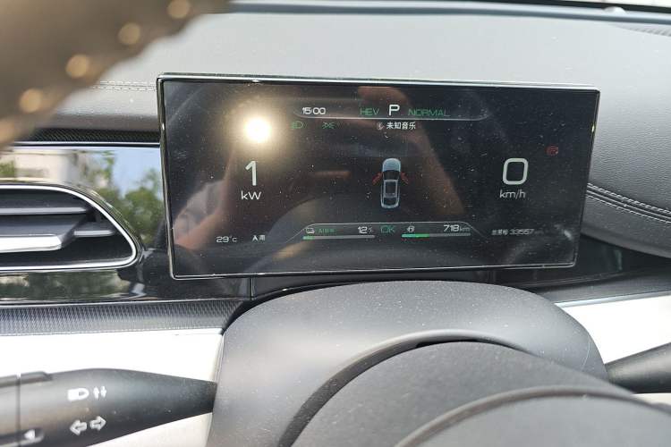 Used BYD Seal 06 New Energy 2024 DM-i 80KM Prestige Model Instrument Cluster