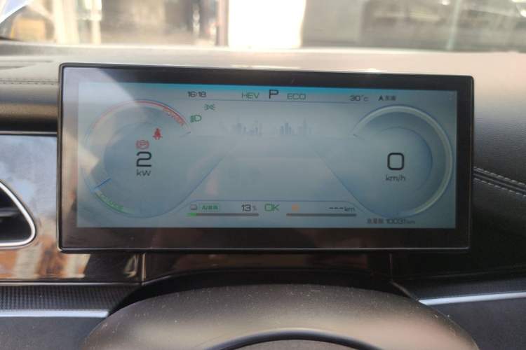 Used BYD Seal 06 New Energy 2024 DM-i 80KM Prestige Model Instrument Cluster