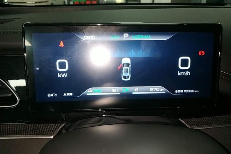 Used BYD Seal 06 New Energy 2024 DM-i 80KM Prestige Model Instrument Cluster