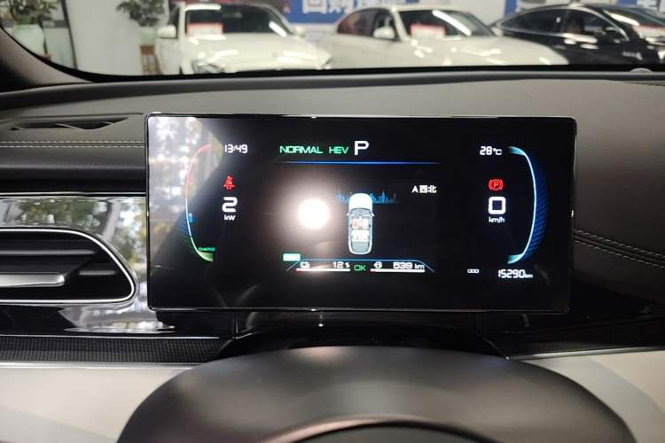 Used BYD Seal 06 New Energy 2024 DM-i 80KM Luxury Model Instrument Cluster