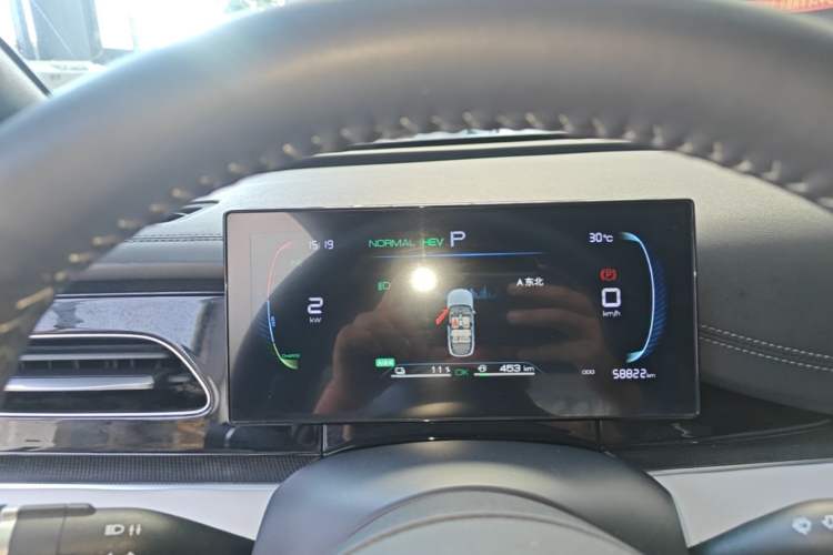 Used BYD Seal 06 New Energy 2024 DM-i 80KM Luxury Model Instrument Cluster