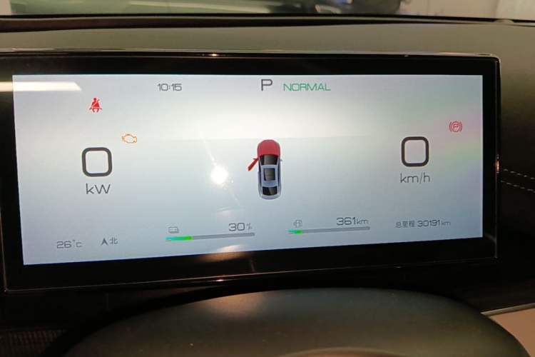 Used BYD Seal 06 New Energy 2024 DM-i 80KM Prestige Model Instrument Cluster
