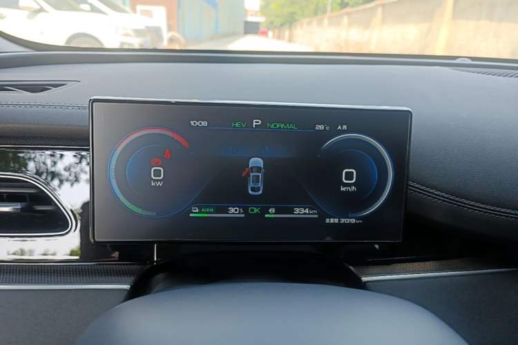 Used BYD Seal 06 New Energy 2024 DM-i 80KM Prestige Model Instrument Cluster