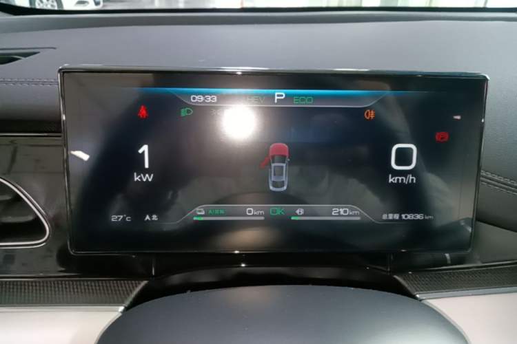 Used BYD Seal 06 New Energy 2024 DM-i 120KM Prestige Model Instrument Cluster