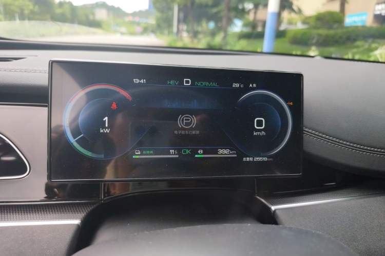 Used BYD Seal 06 New Energy 2024 DM-i 80KM Prestige Model Instrument Cluster