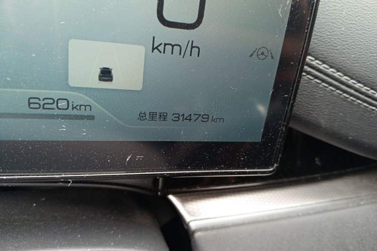 Used BYD Seal 06 New Energy 2024 DM-i 120KM Flagship Model Odometer Close Up