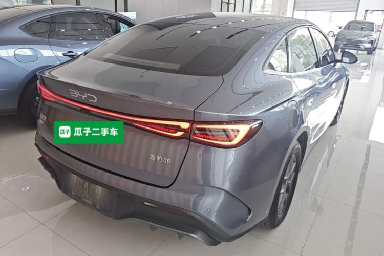 Used BYD Seal 06 New Energy 2024 DM-i 80KM Luxury Model Rear Right 45 Deg
