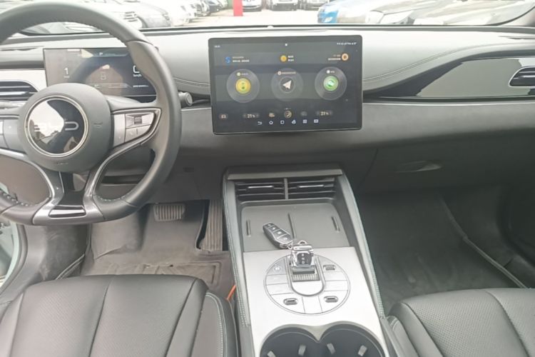 Used BYD Seal 06 New Energy 2024 DM-i 120KM Prestige Model Audio And AC Panel