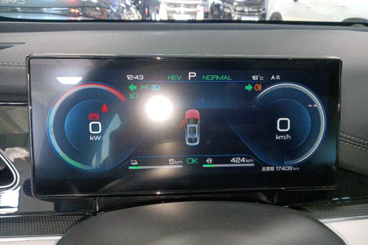 Used BYD Seal 06 New Energy 2024 DM-i 120KM Prestige Model Instrument Cluster