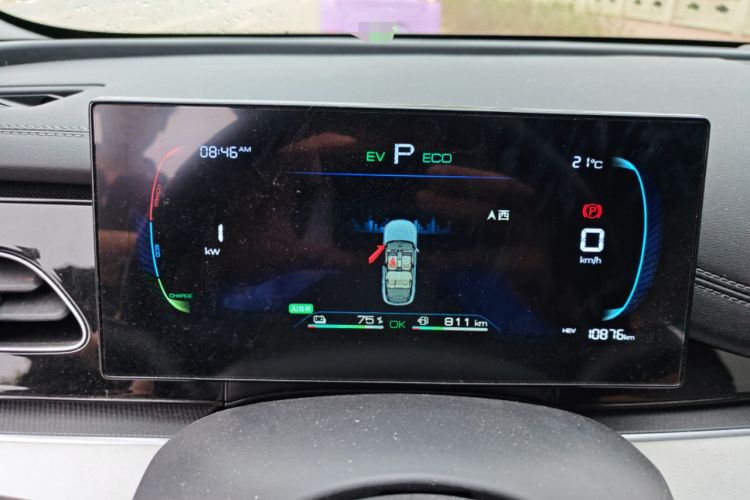 Used BYD Seal 06 New Energy 2024 DM-i 80KM Luxury Model Instrument Cluster