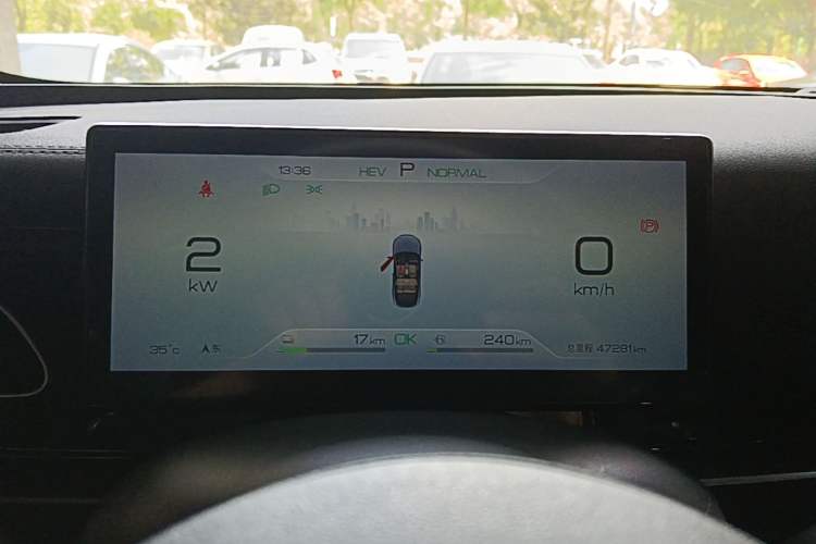 Used BYD Seal 06 New Energy 2024 DM-i 120KM Prestige Model Instrument Cluster