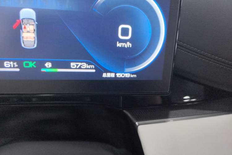 Used BYD Seal 06 New Energy 2024 DM-i 80KM Prestige Model Odometer Close Up