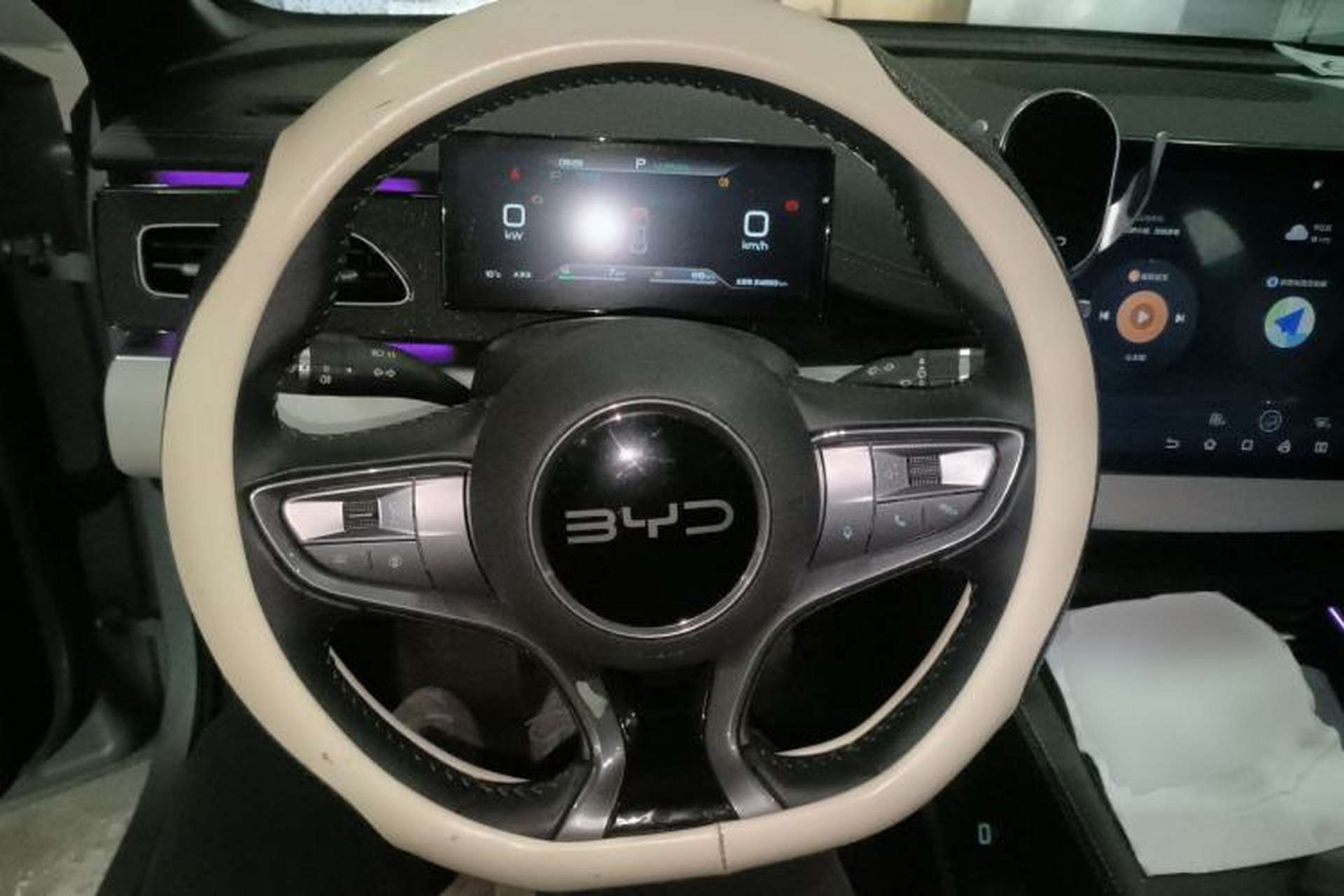 Used BYD Seal 06 New Energy 2024 DM-i 80KM Prestige Model Steering Wheel