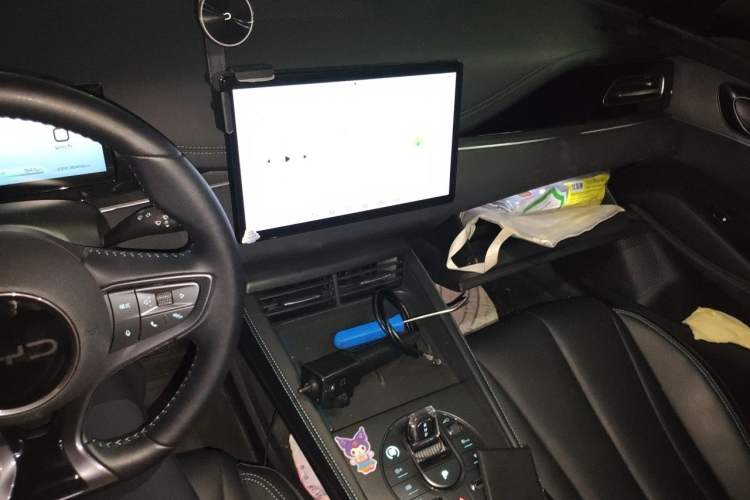 Used BYD Seal 06 New Energy 2024 DM-i 80KM Luxury Model Audio And AC Panel
