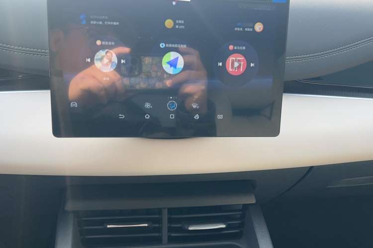 Used BYD Seal 06 New Energy 2024 DM-i 80KM Luxury Model Audio And AC Panel