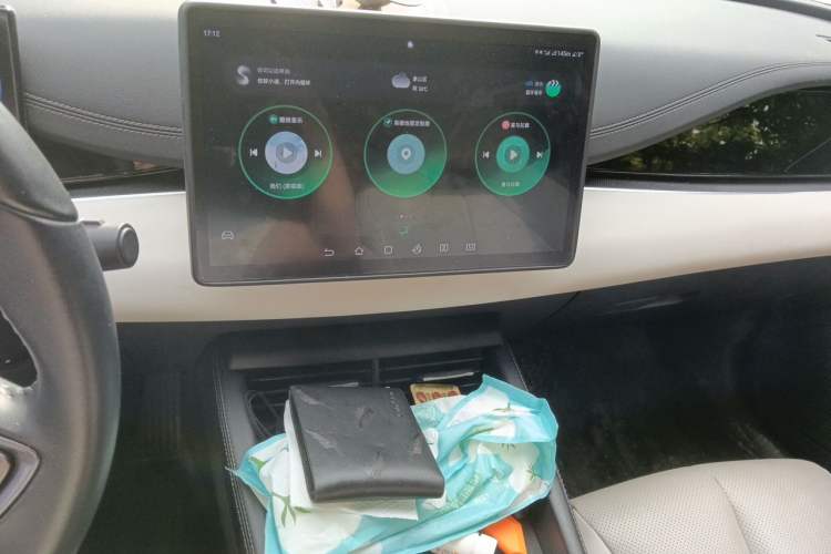 Used BYD Seal 06 New Energy 2024 DM-i 80KM Prestige Model Audio And AC Panel