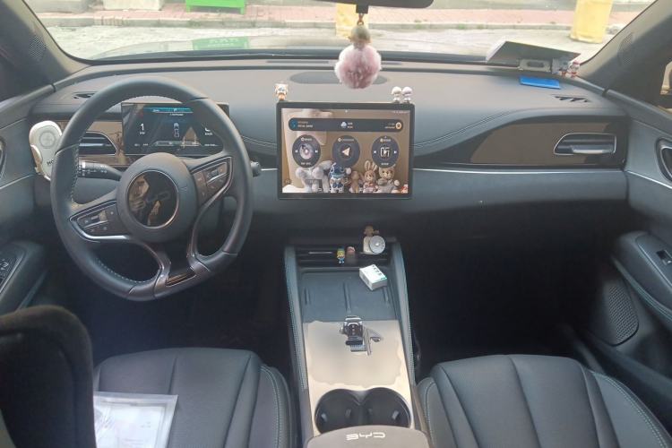 Used BYD Seal 06 New Energy 2024 DM-i 80KM Prestige Model Center Console