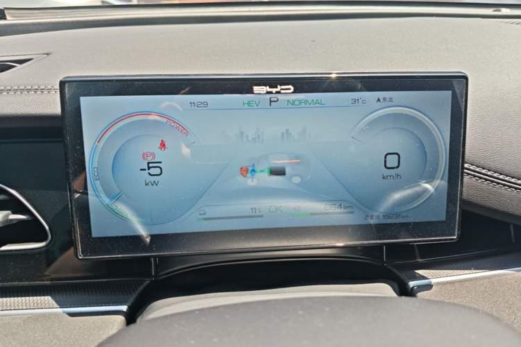 Used BYD Seal 06 New Energy 2024 DM-i 80KM Prestige Model Instrument Cluster