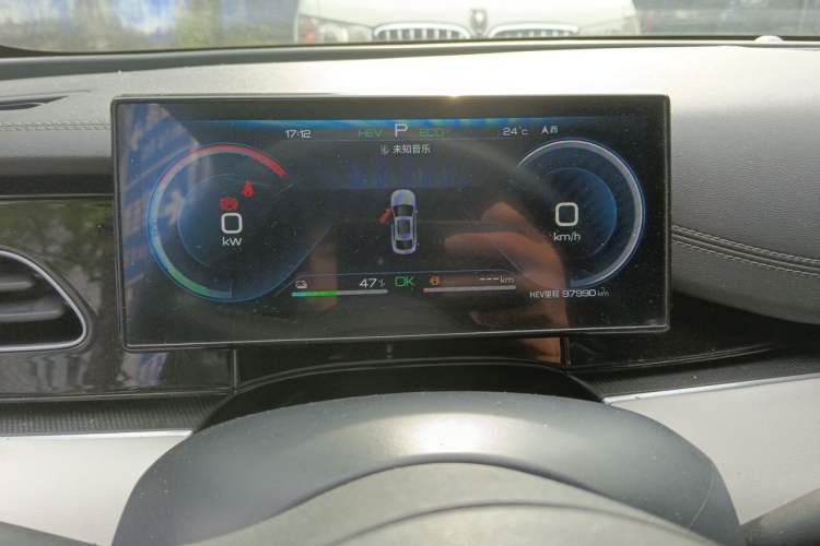 Used BYD Seal 06 New Energy 2024 DM-i 80KM Prestige Model Instrument Cluster