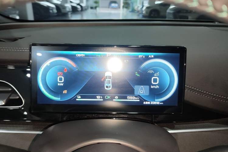 Used BYD Seal 06 New Energy 2024 DM-i 120KM Luxury Model Instrument Cluster