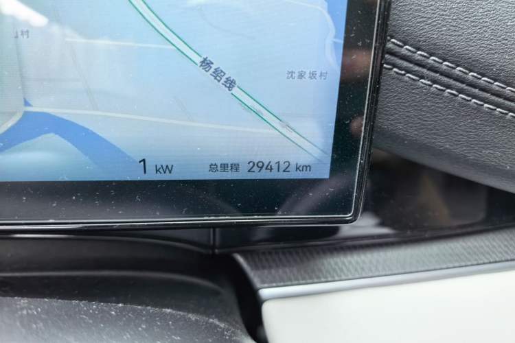 Used BYD Seal 06 New Energy 2024 DM-i 80KM Prestige Model Odometer Close Up