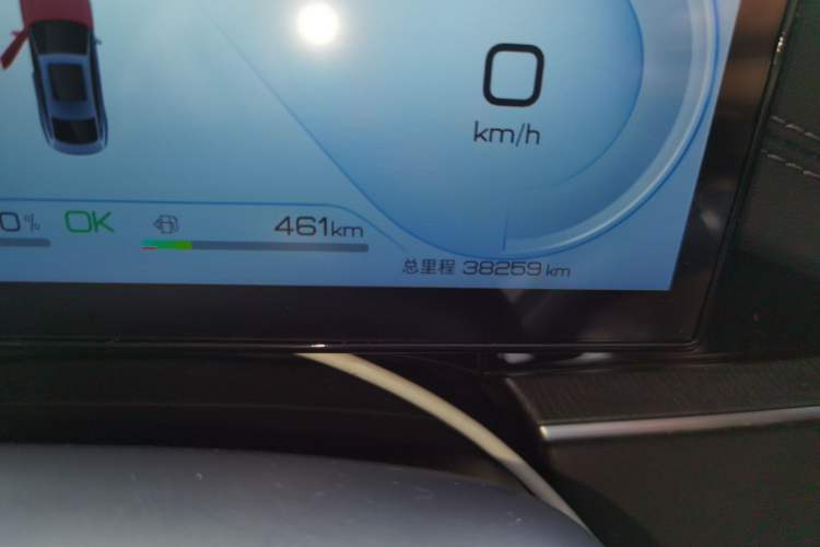 Used BYD Seal 06 New Energy 2024 DM-i 80KM Prestige Model Odometer Close Up