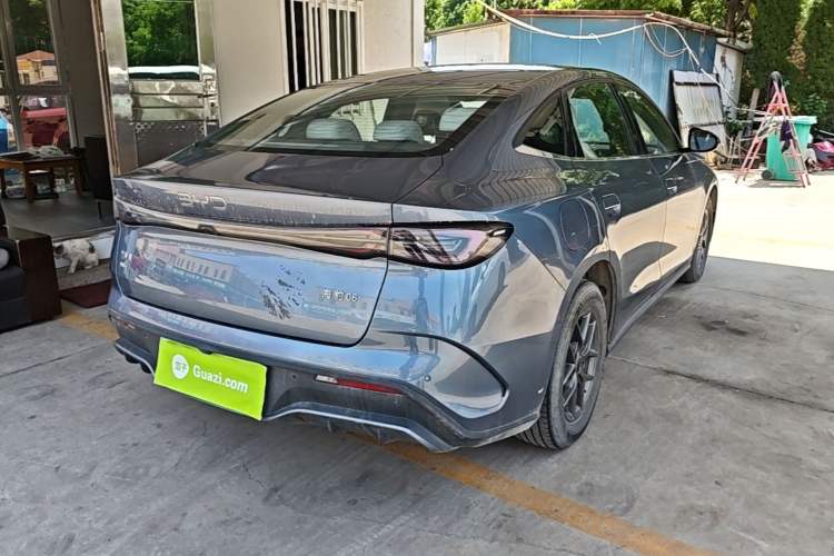 Used BYD Seal 06 New Energy 2024 DM-i 80KM Luxury Model Rear Right 45 Deg