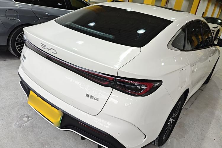 Used BYD Seal 06 New Energy 2024 DM-i 120KM Luxury Model Rear Right 45 Deg
